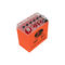 Orange d'acide de plomb de batterie de moto d'ISO14000 MF la petite a adapté 12 volts aux besoins du client batterie d'heure de 9 ampères