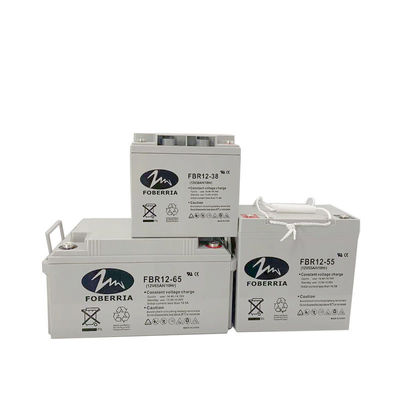 La batterie au plomb 12V 38AH 55AH 65AH 19.5A de cycle profonde la plus durable rechargeable